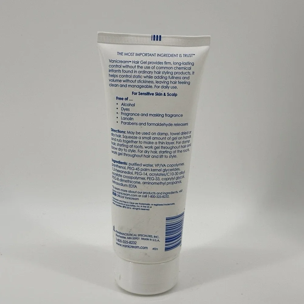 Lot of 5 Vanicream Free & Clear 12 oz - 1‎ Shampoo - 2 Conditioner - 1 Hair Gel